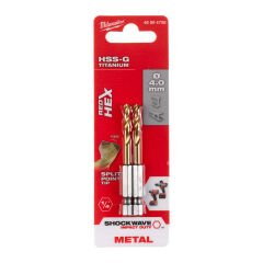 METAL MATKAP UCU HEX GİRİŞLİ HSS-G 4X 71,5mm T48894708 MILWAUKEE