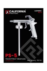 HAVA ÜFLEME PÜTÜR TABANCASI PS-5 150PSİ CAP69513 CALIFORNIA